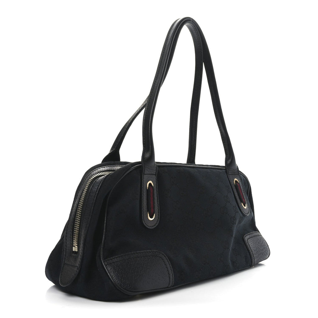 Monogram Small Princy Satchel Black