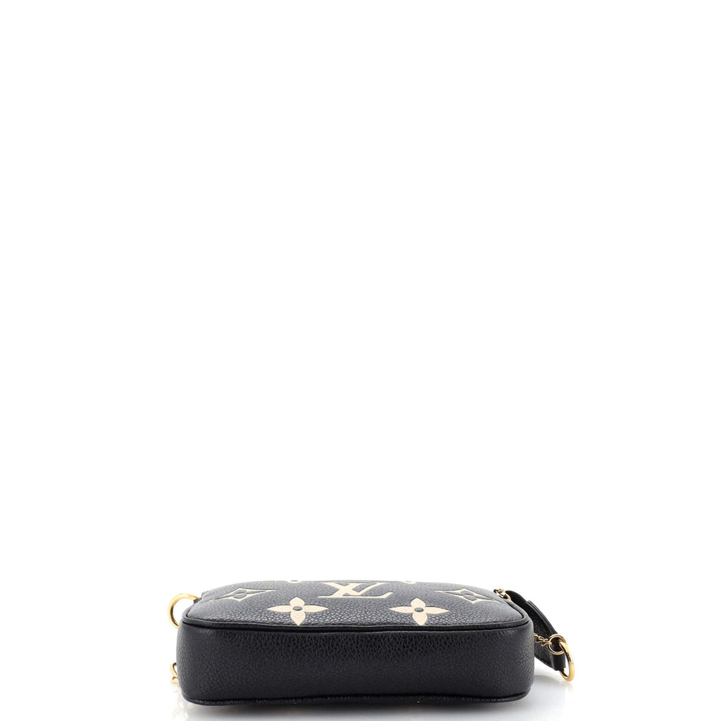 Pochette Accessoires Bicolor Monogram Empreinte Giant Mini