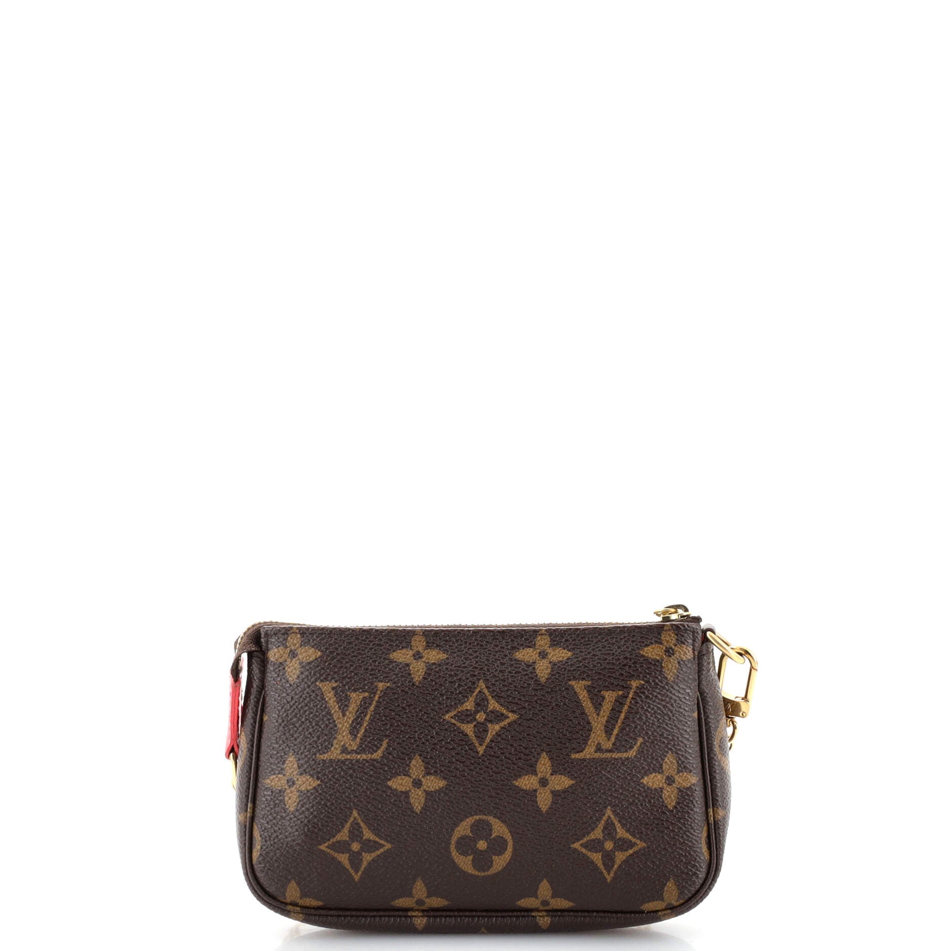 Pochette Accessoires Limited Edition Vivienne Xmas Monogram Canvas Mini