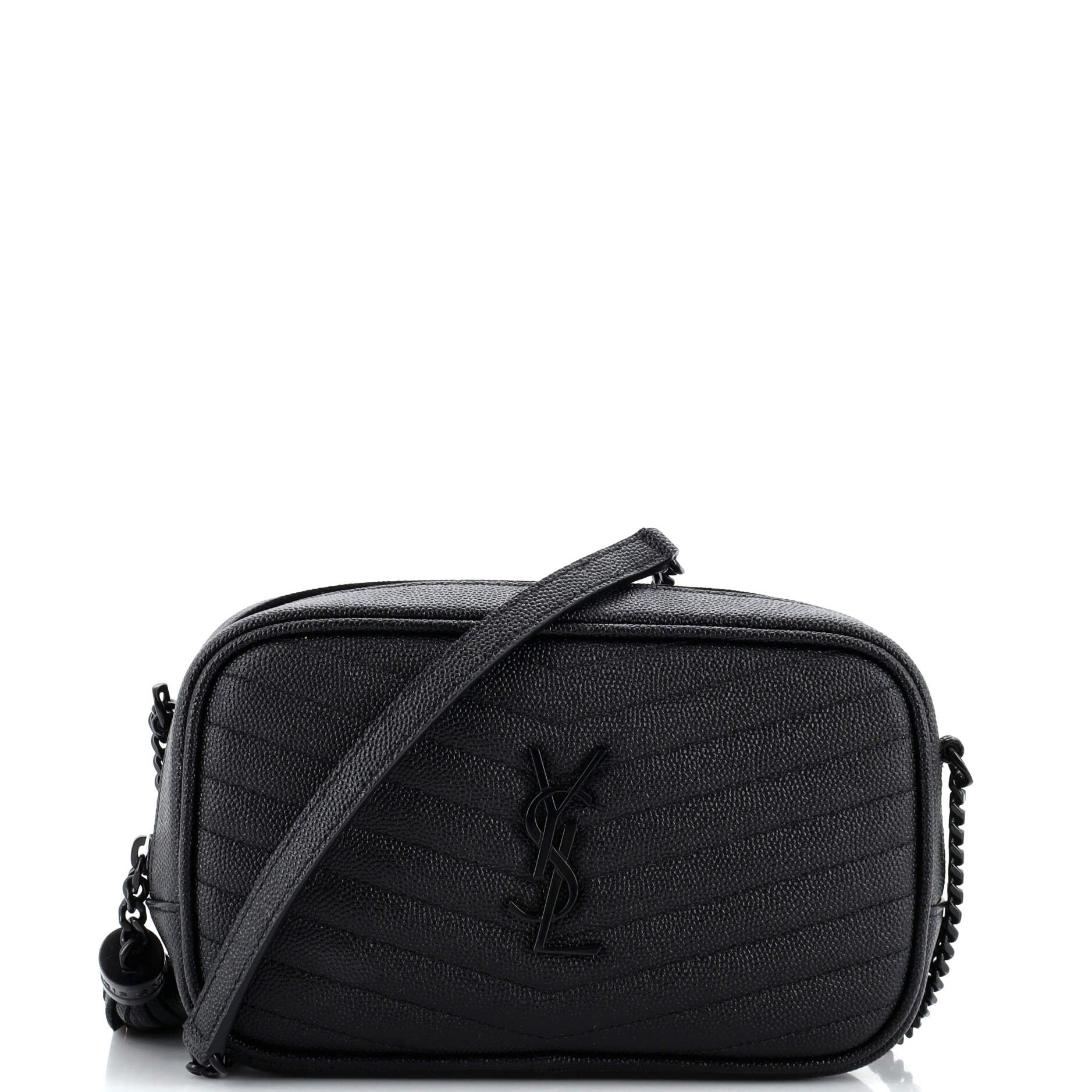 Lou Camera Bag Matelasse Chevron Leather Mini