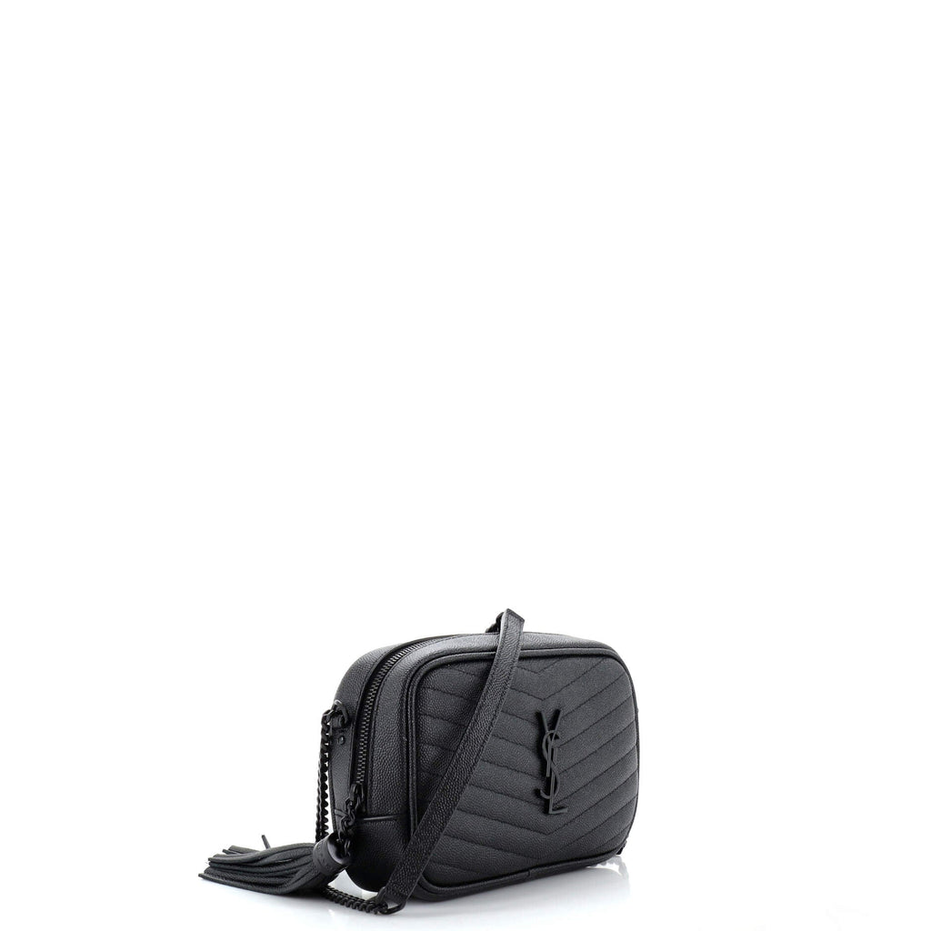Lou Camera Bag Matelasse Chevron Leather Mini