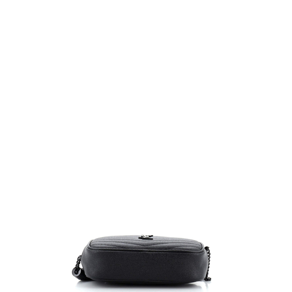Lou Camera Bag Matelasse Chevron Leather Mini