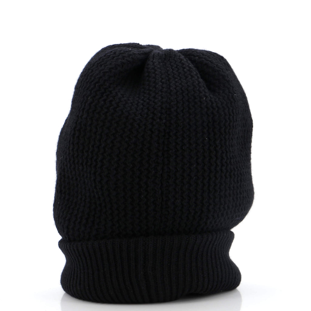 Logo Beanie Cashmere with Sequins