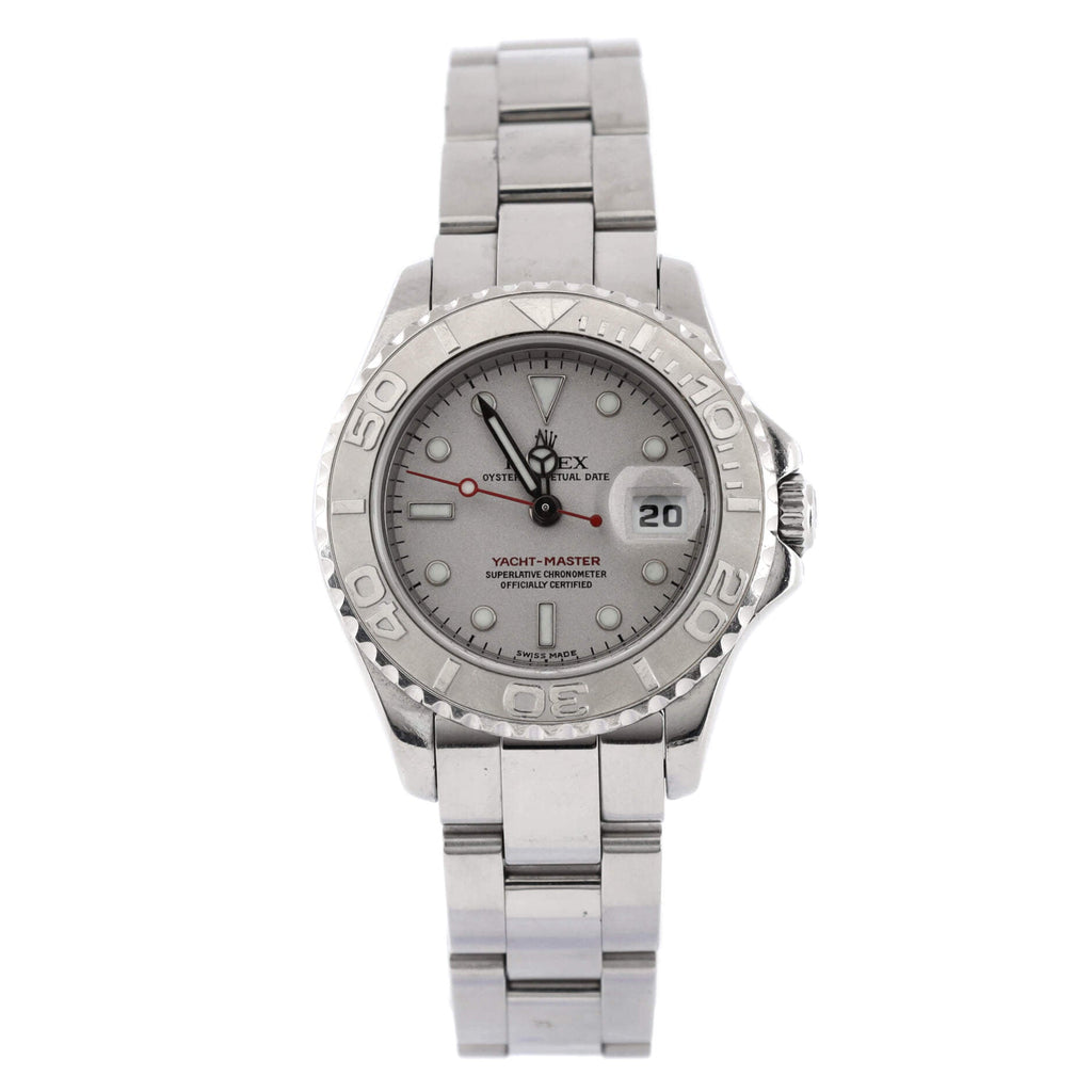 Oyster Perpetual Yacht-Master Automatic Watch Stainless Steel and Platinum 29