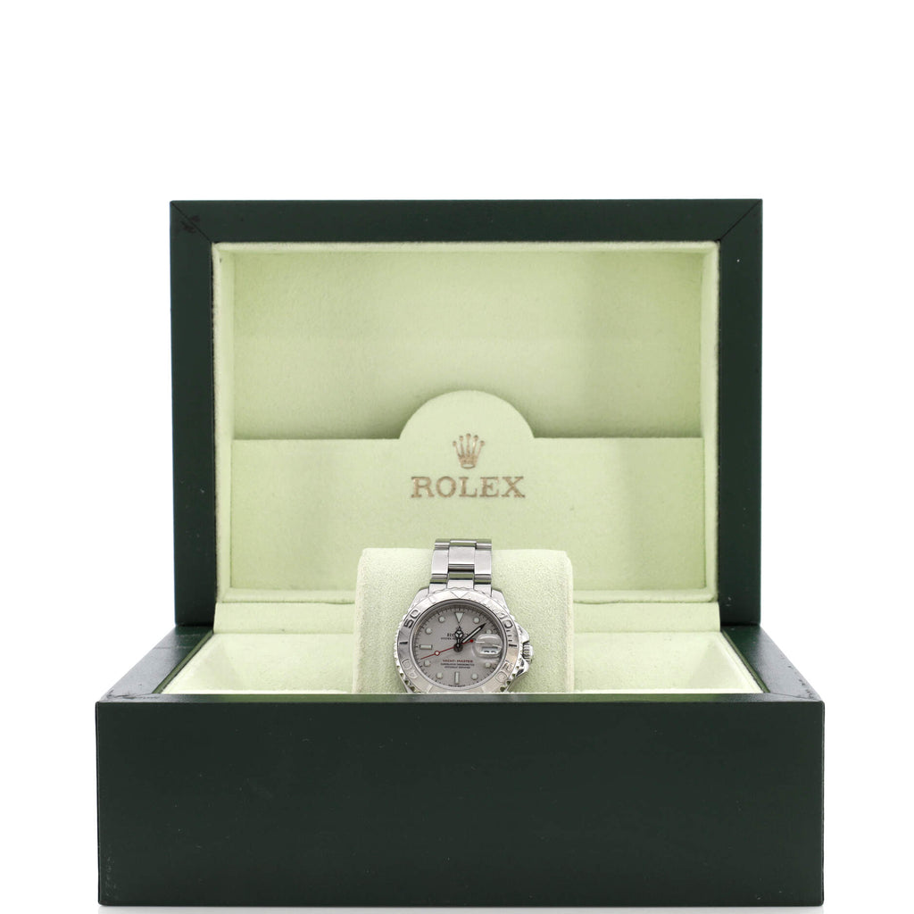 Oyster Perpetual Yacht-Master Automatic Watch Stainless Steel and Platinum 29