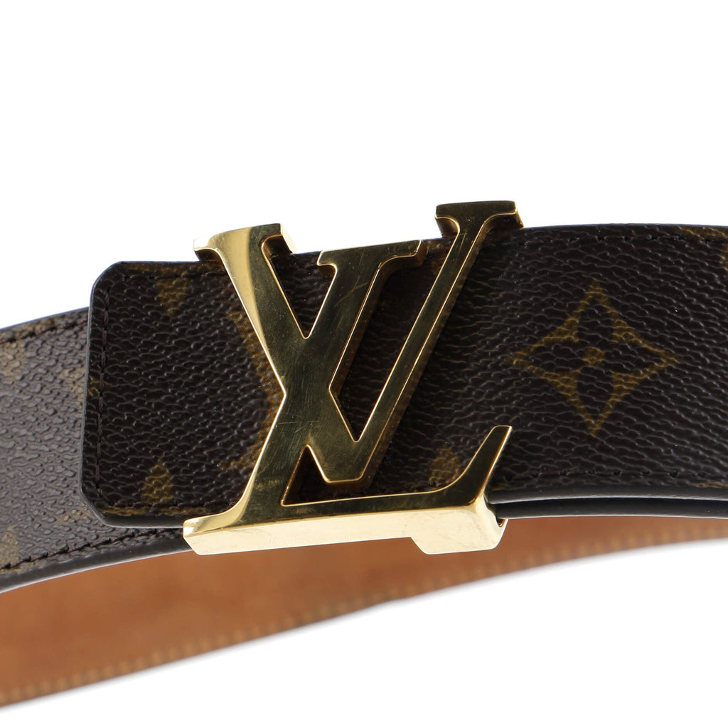 LV Initiales Belt Monogram Canvas Wide 80