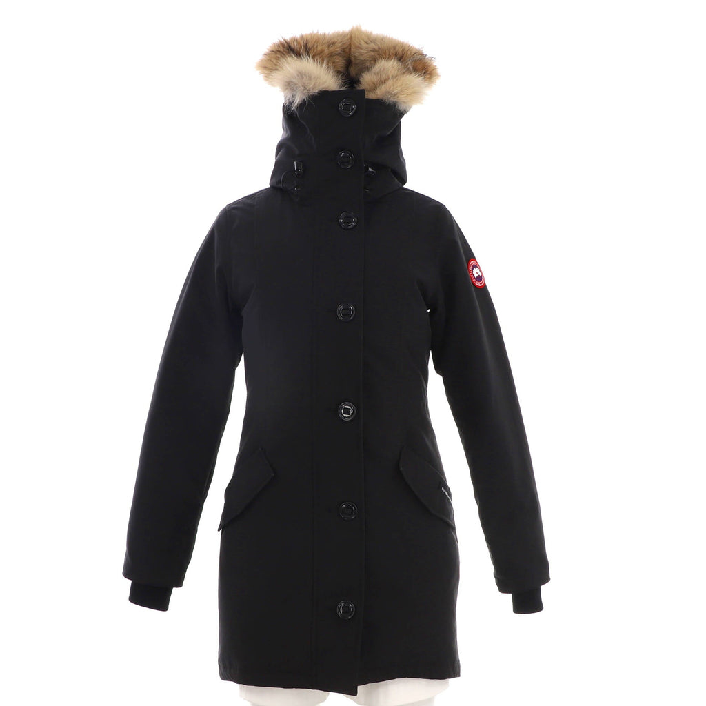 Women’s Rossclair Hooded Parka Polyester Blend with Down and Fur