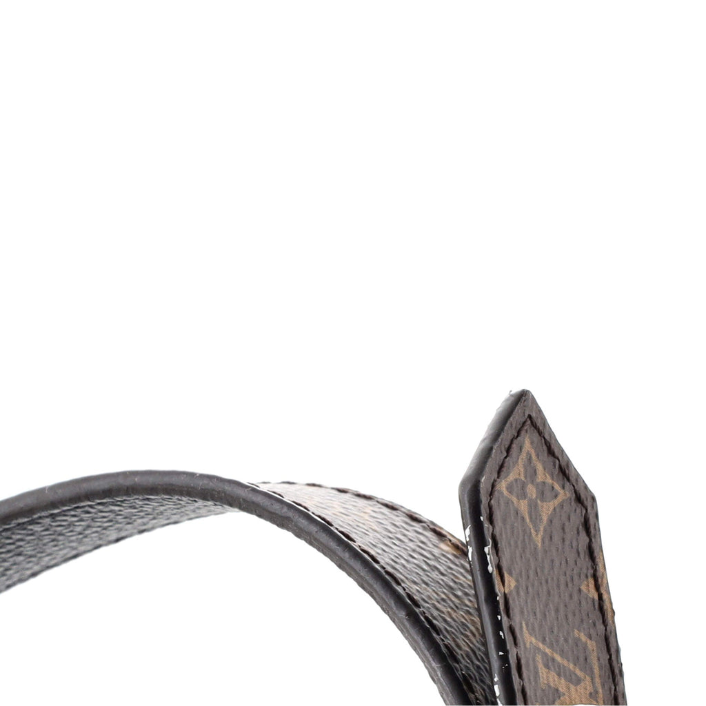 LV Circle Reversible Belt Monogram Canvas and Leather Thin