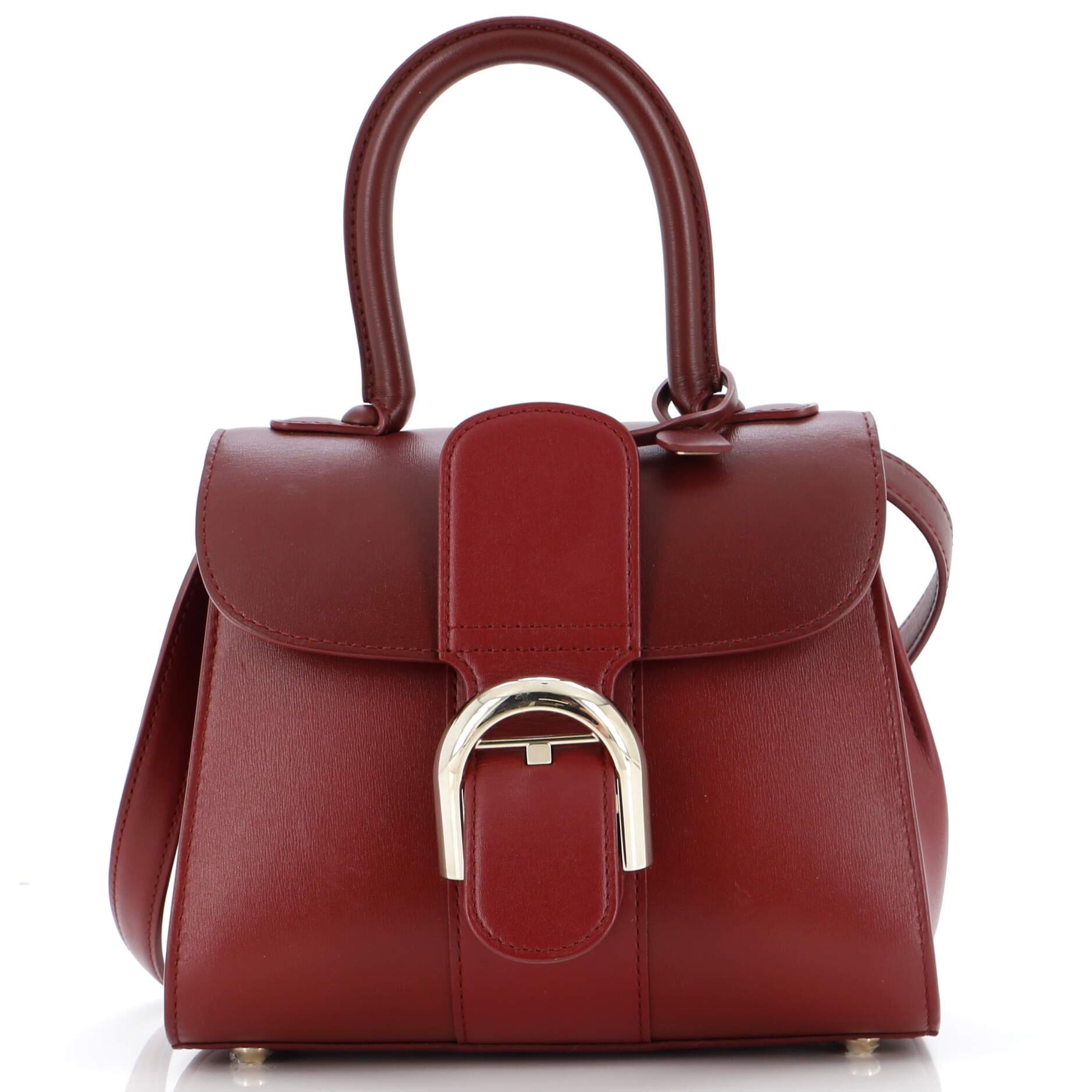 Brillant Top Handle Bag Leather Mini