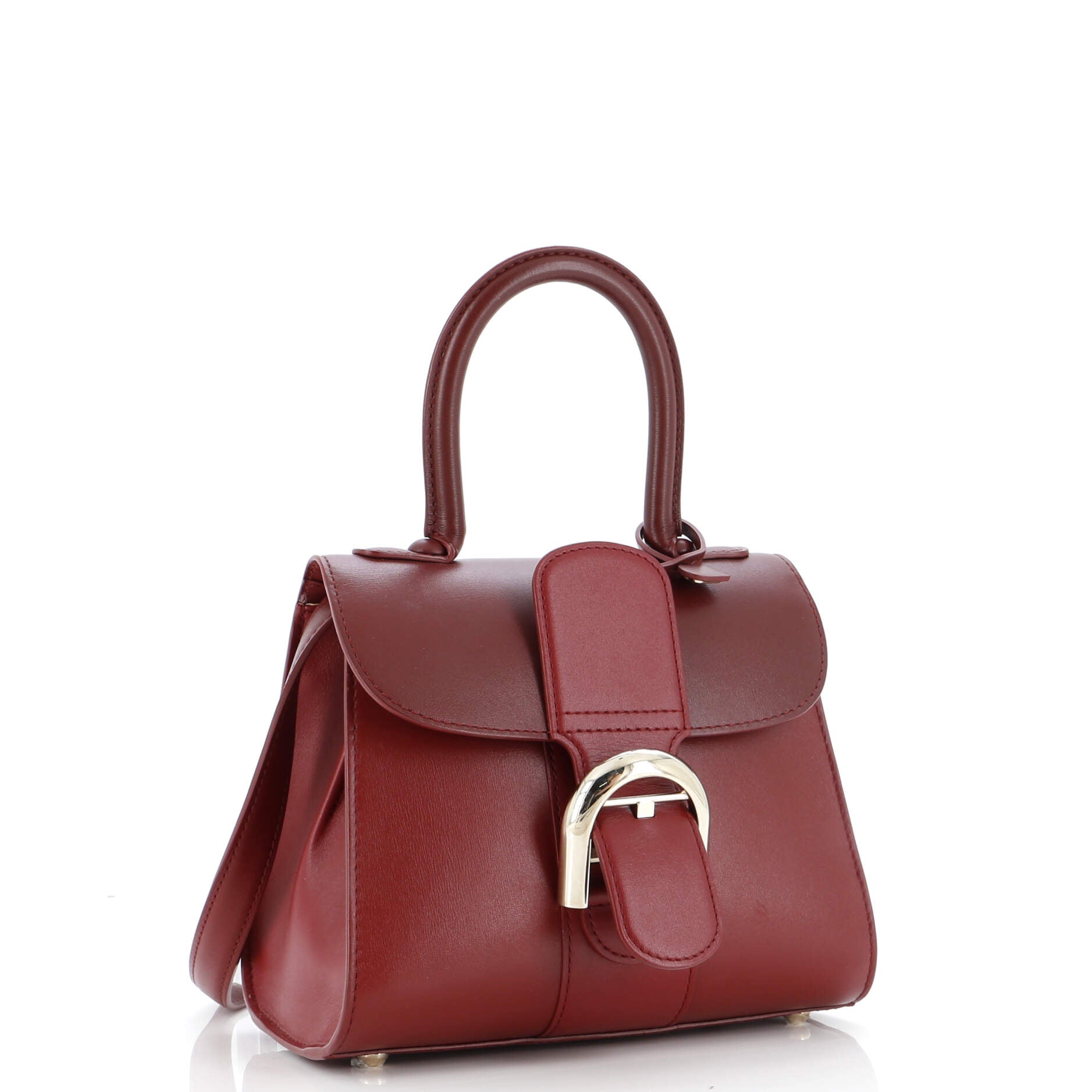 Brillant Top Handle Bag Leather Mini