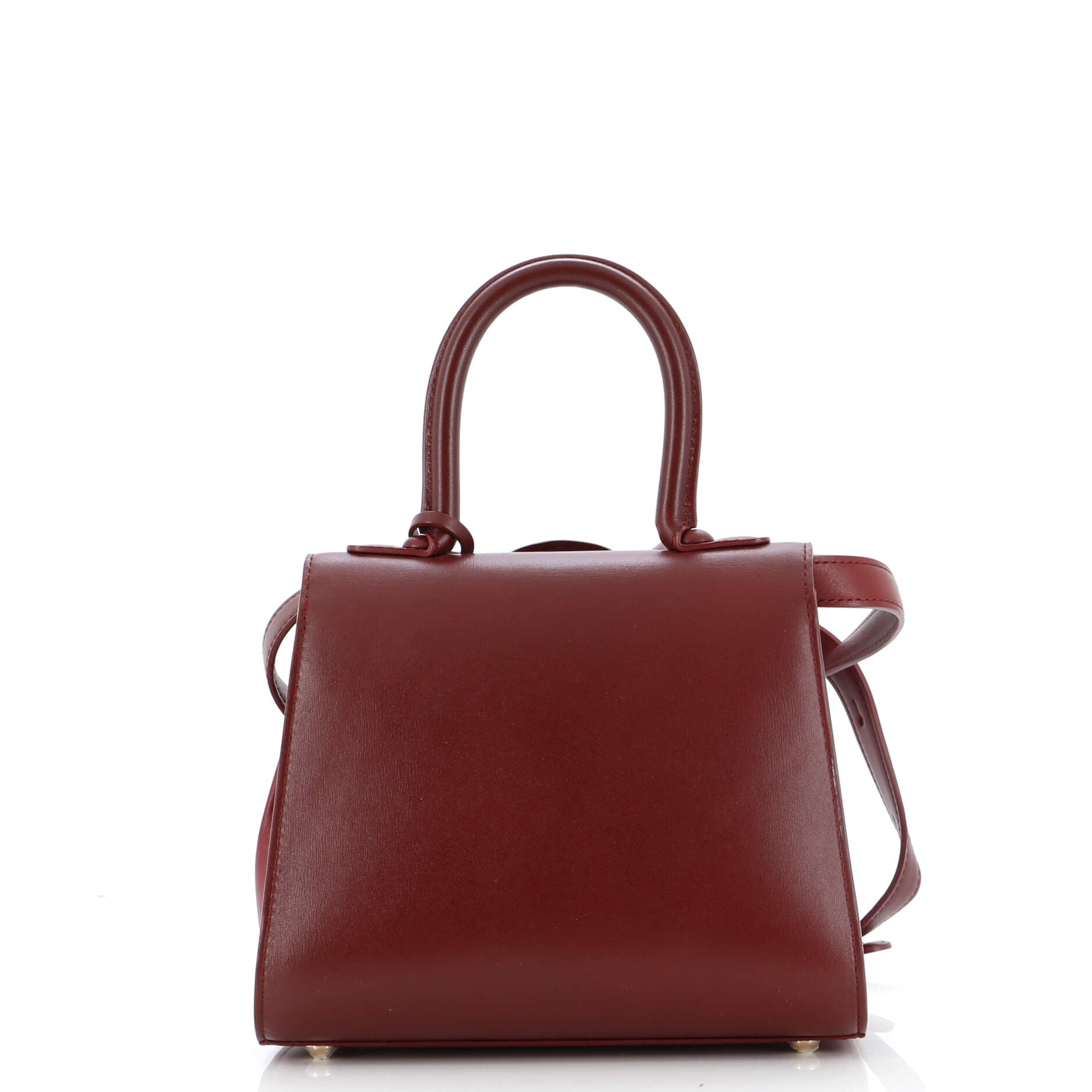 Brillant Top Handle Bag Leather Mini