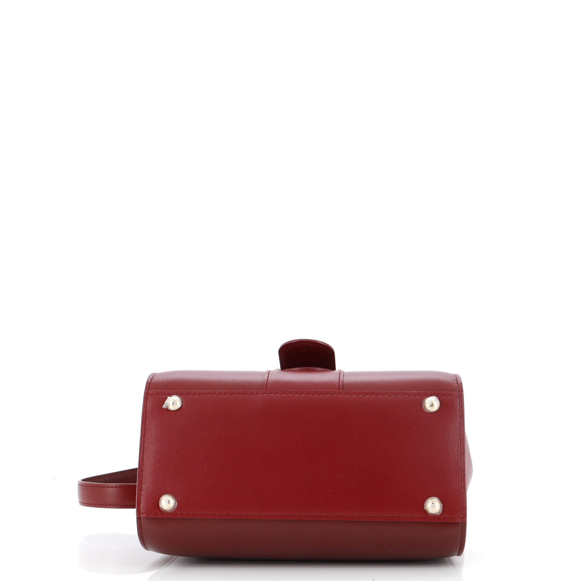 Brillant Top Handle Bag Leather Mini