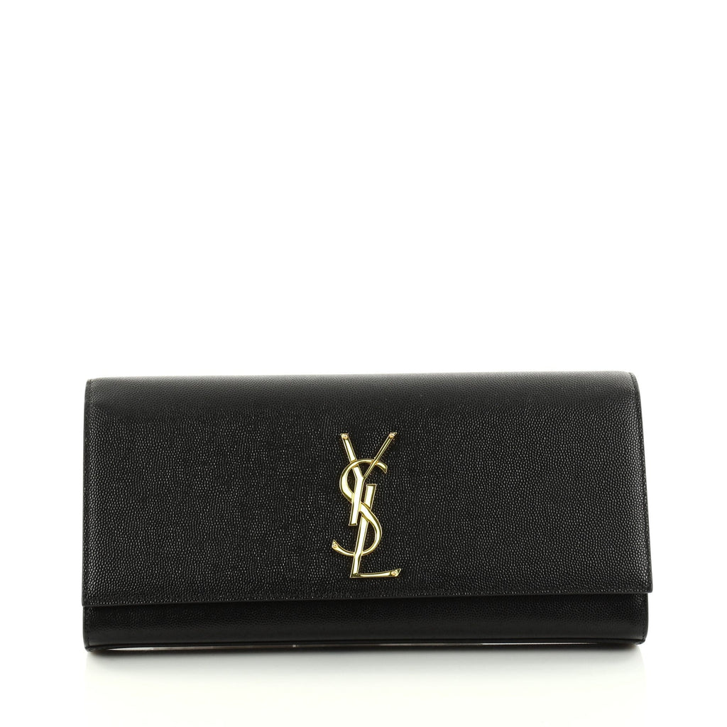 Classic Monogram Clutch Leather Medium