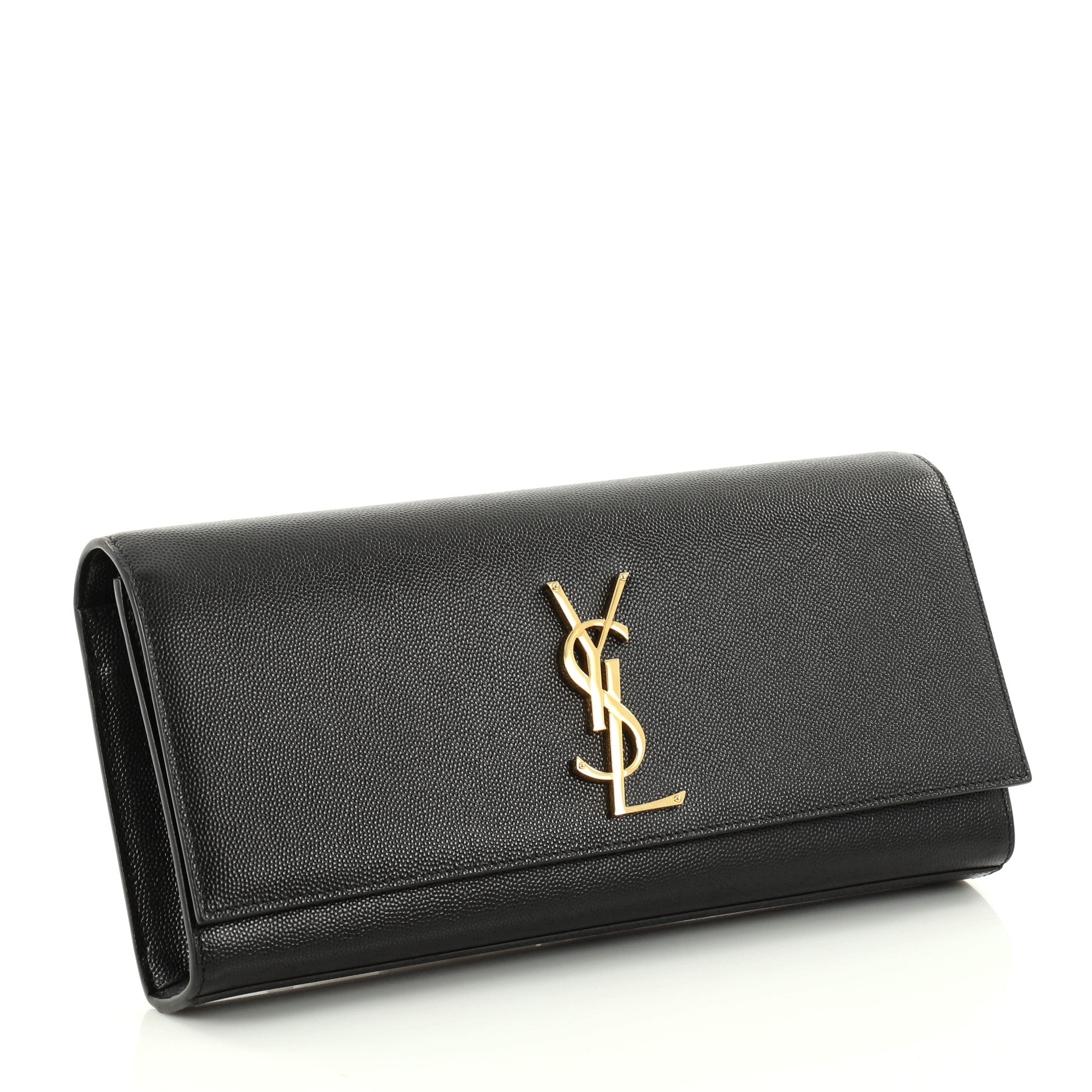 Classic Monogram Clutch Leather Medium