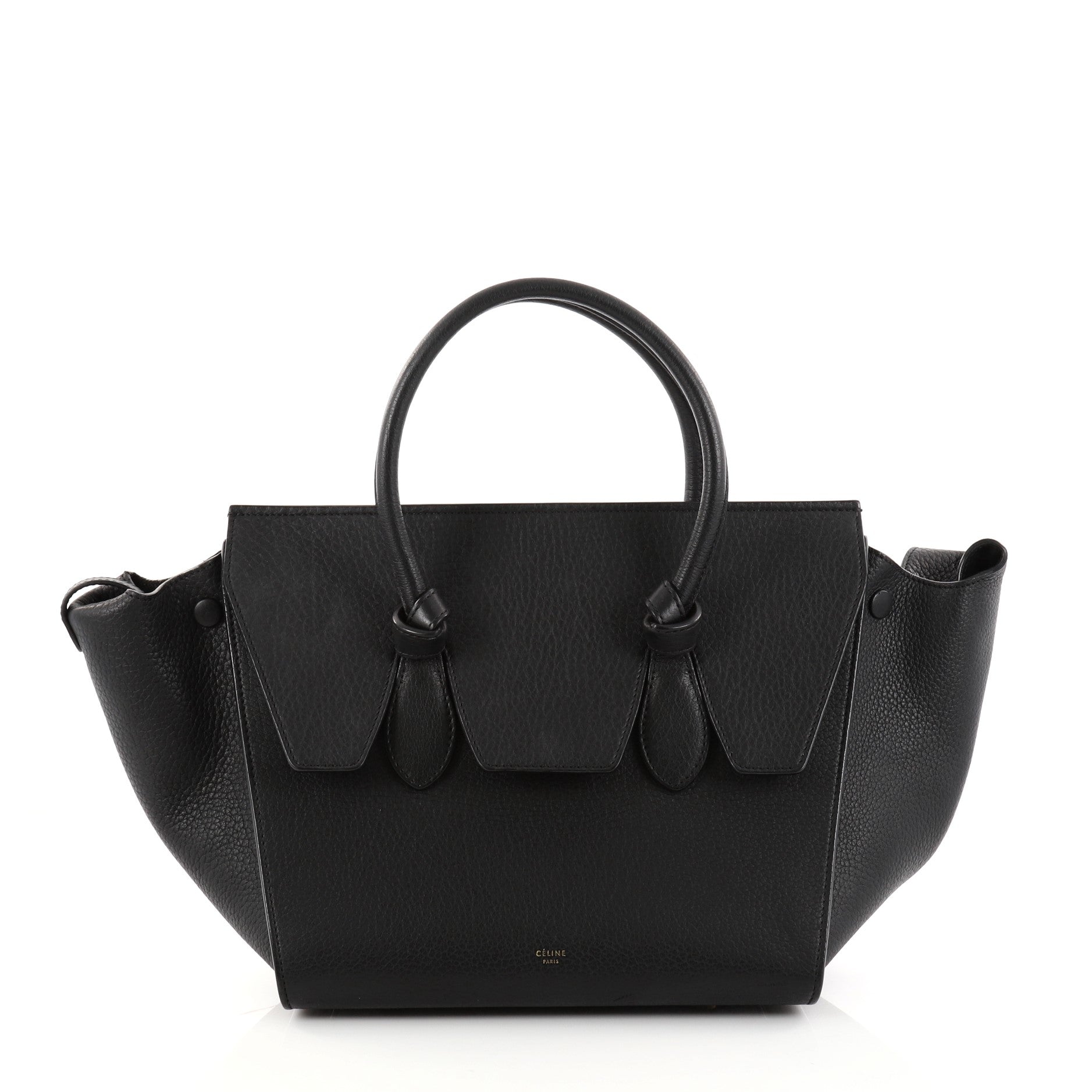 Tie Knot Tote Grainy Leather Mini
