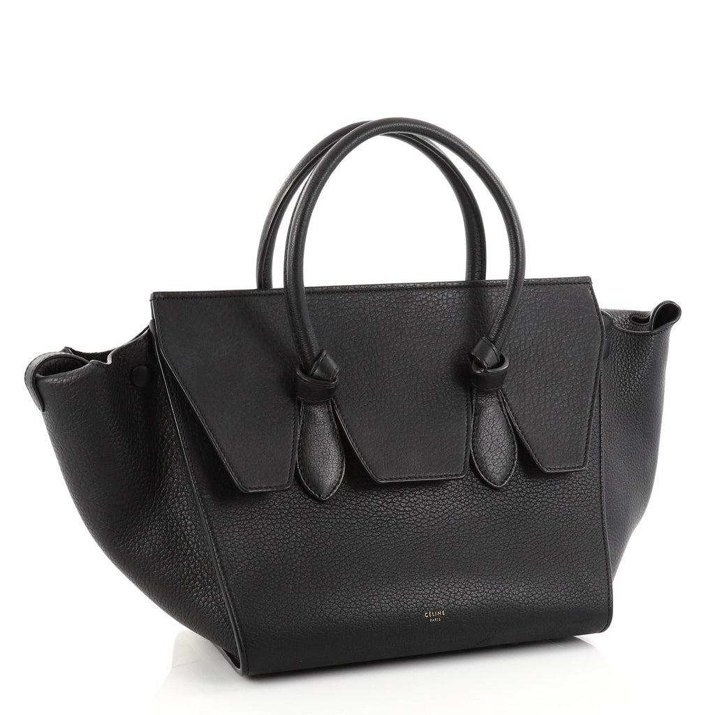 Tie Knot Tote Grainy Leather Mini
