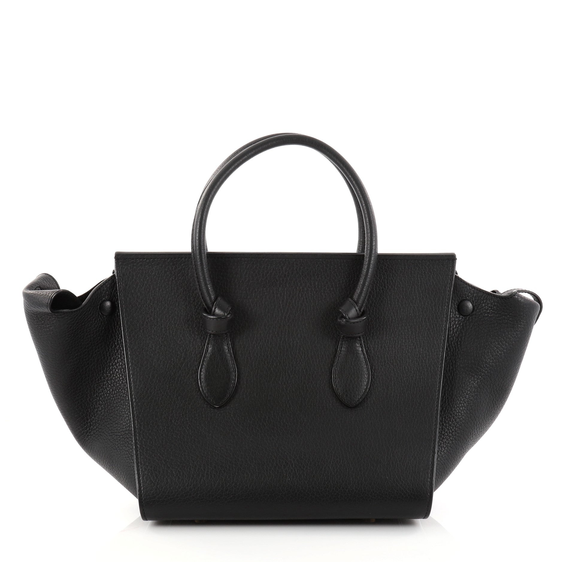 Tie Knot Tote Grainy Leather Mini