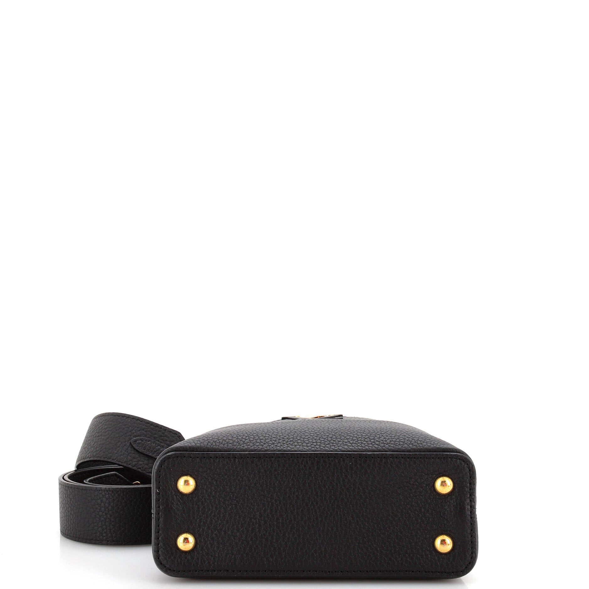 Capucines Bag Leather with Snakeskin Mini