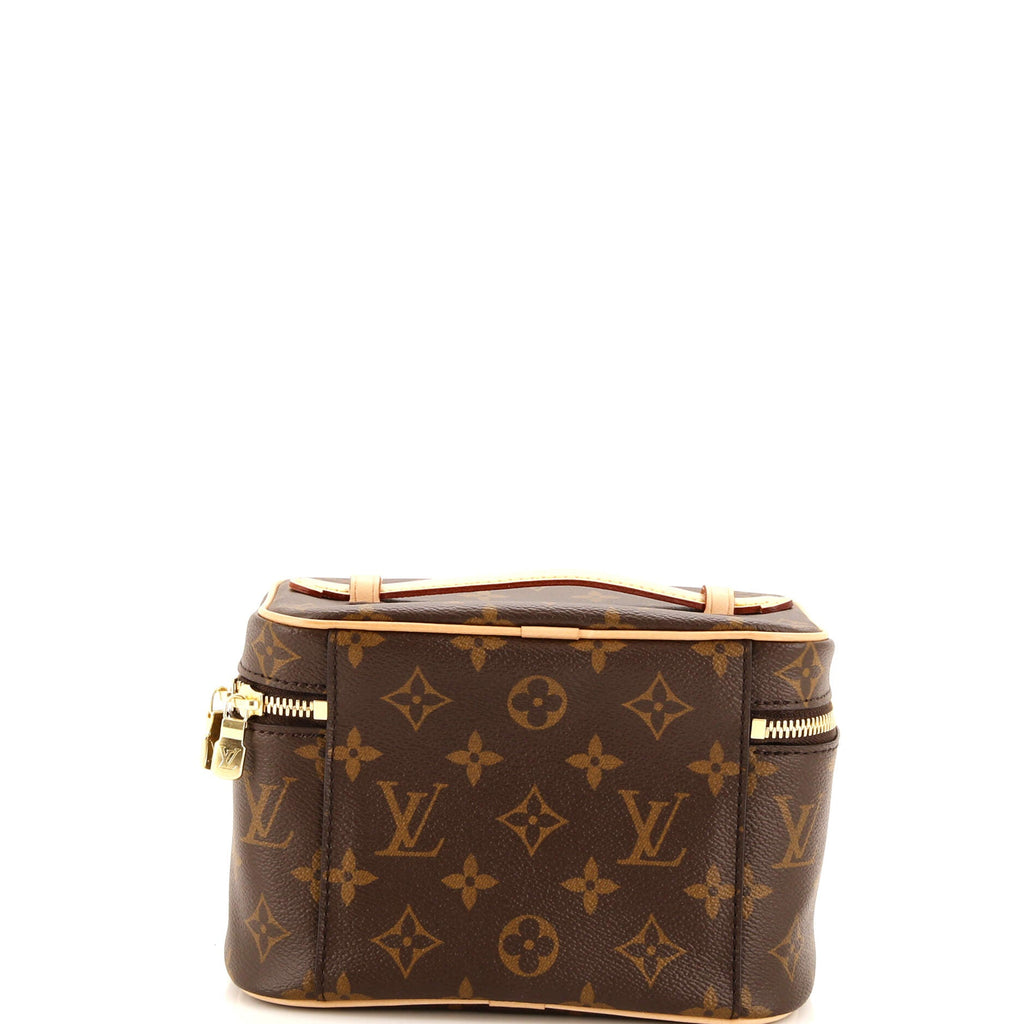 Nice Vanity Case Monogram Canvas Mini