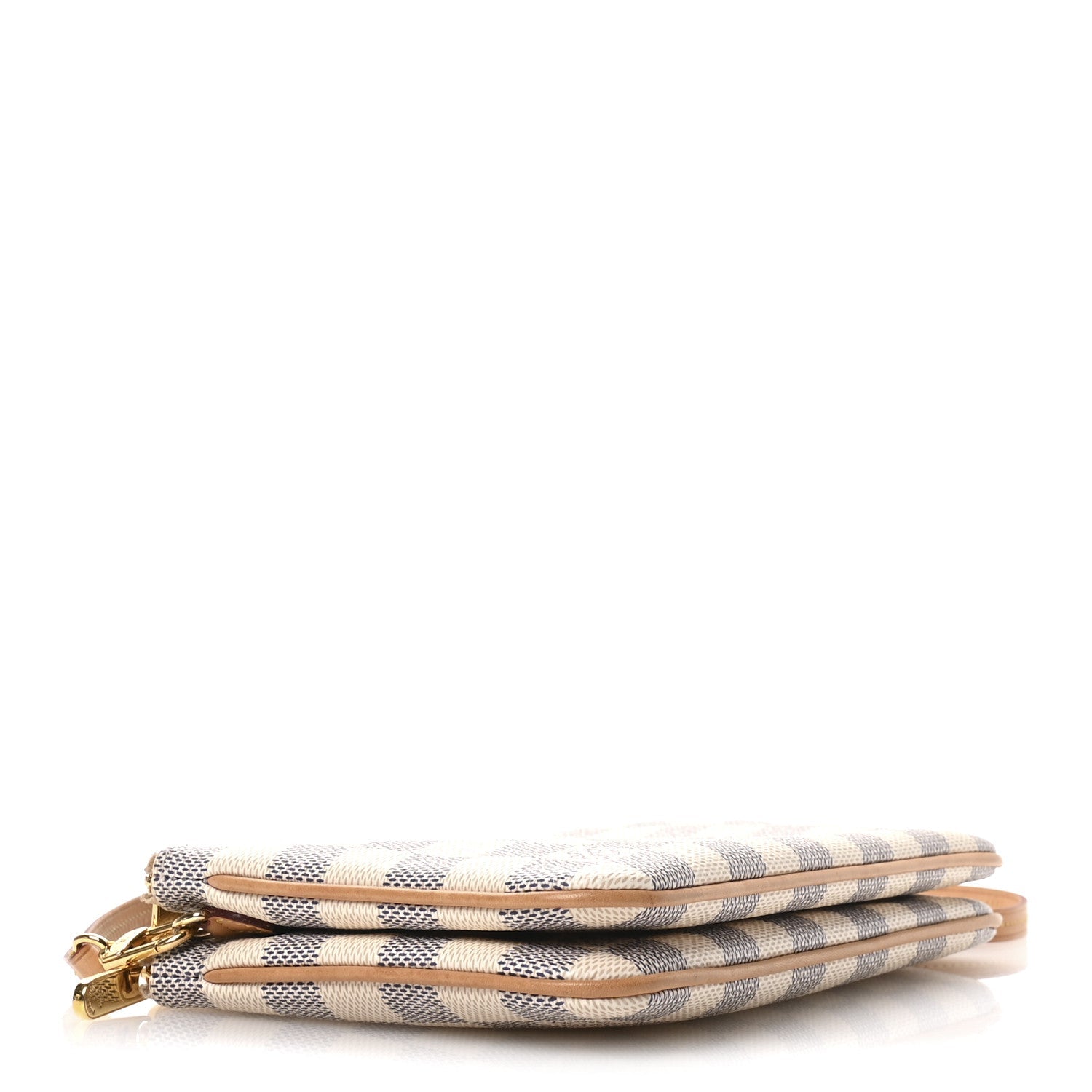 Damier Azur Double Zip Pochette