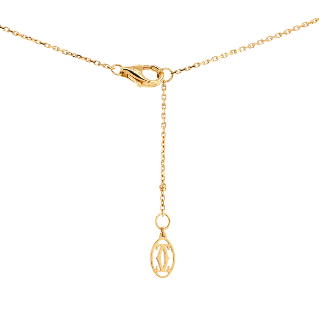 Cartier D'Amour Pendant Necklace 18K Yellow Gold and Diamond XS