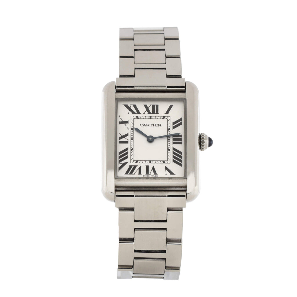 Tank Solo Quartz Watch Stainless Steel 24
