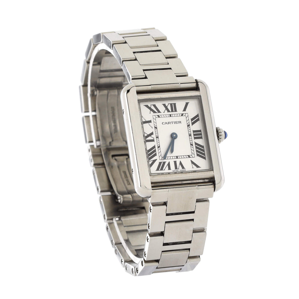 Tank Solo Quartz Watch Stainless Steel 24