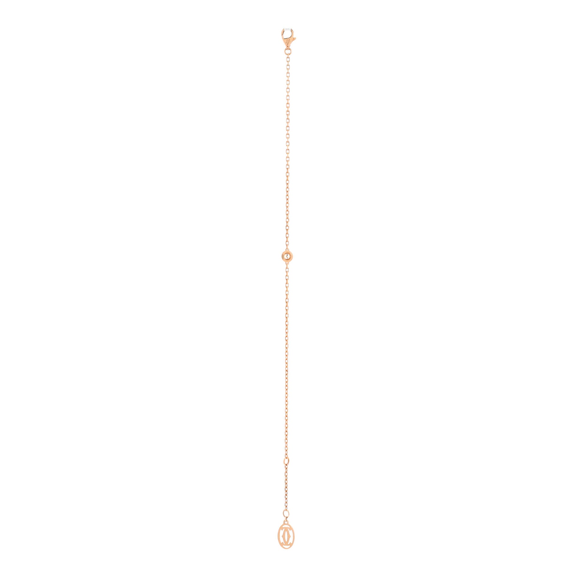D'Amour Bracelet 18K Rose Gold and Diamond Small
