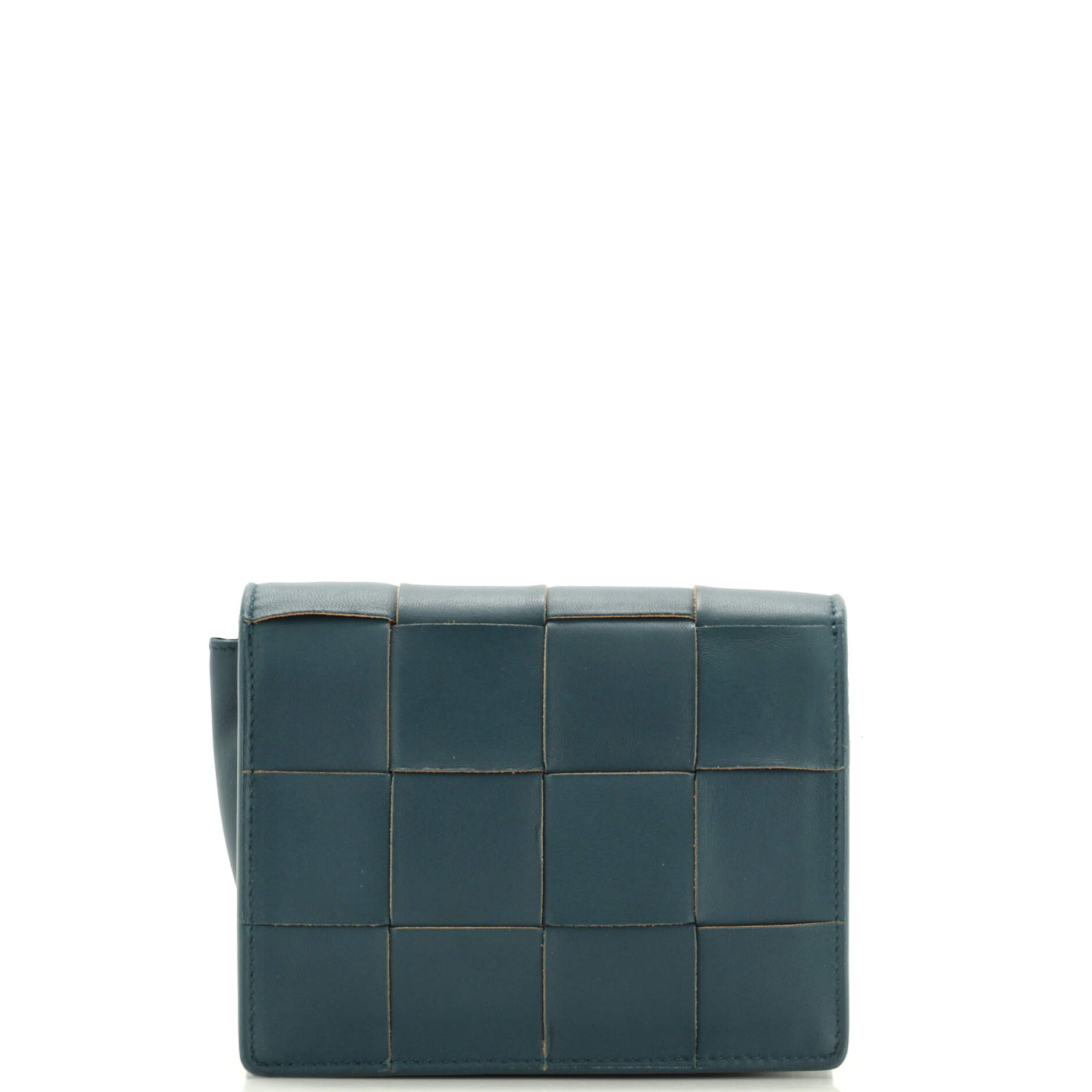 Cassette Crossbody Bag Maxi Intrecciato Leather Mini