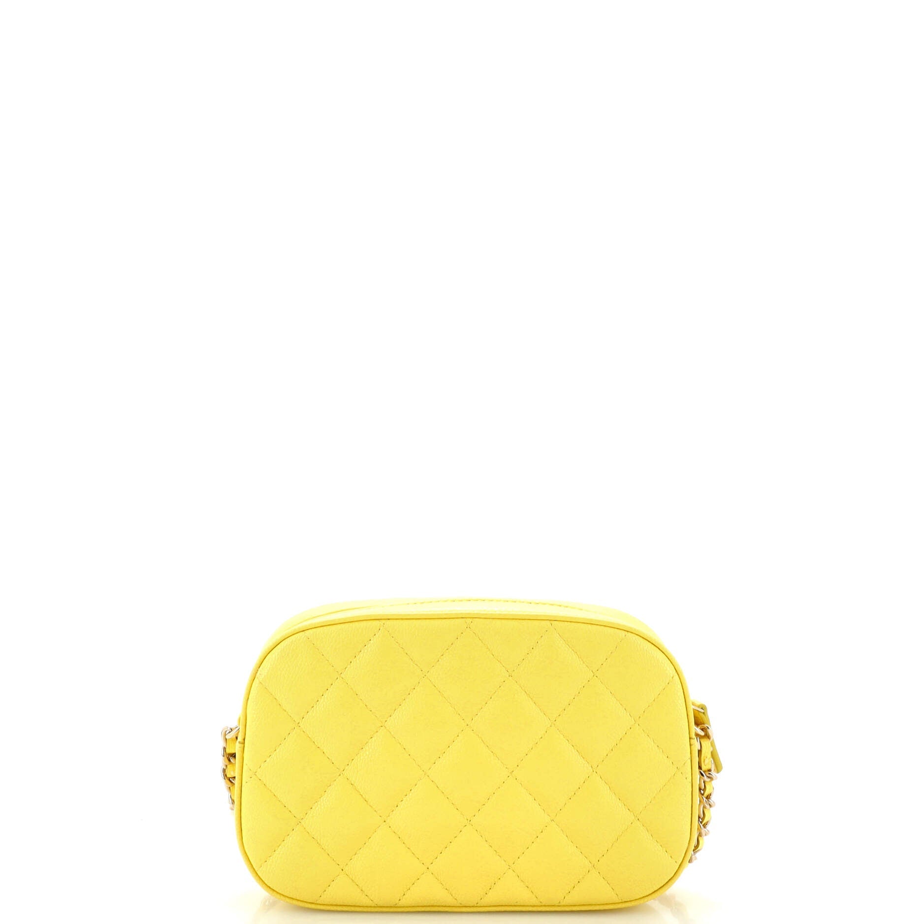 Slip Pocket Camera Case Bag Quilted Caviar Mini