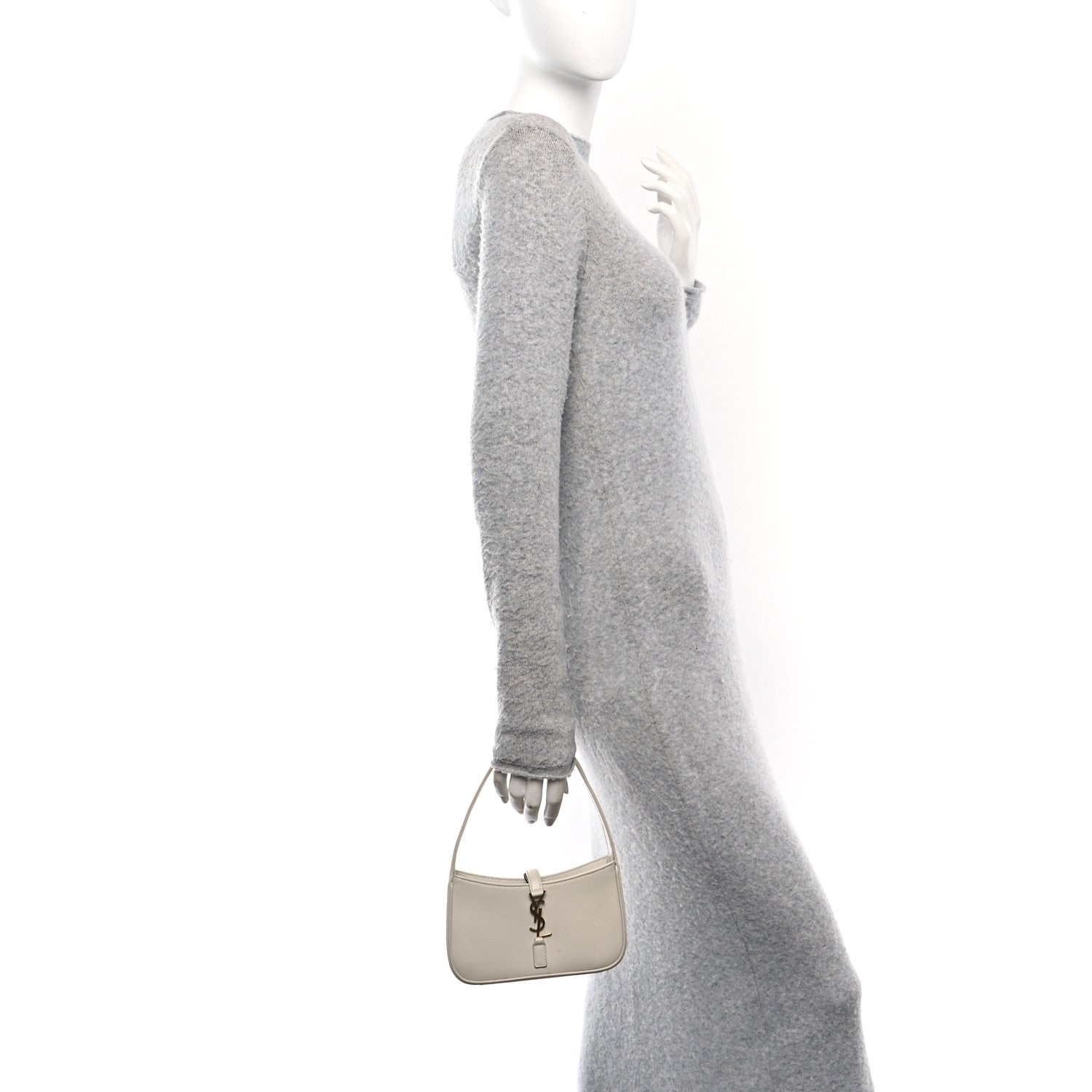 Smooth Calfskin Le 5 A 7 Mini Hobo Crema Soft