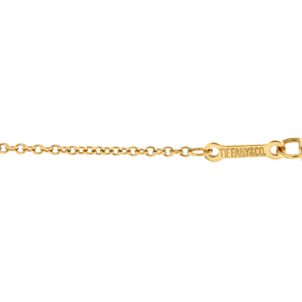Elsa Peretti Teardrop Pendant Necklace 18K Yellow Gold 12mm