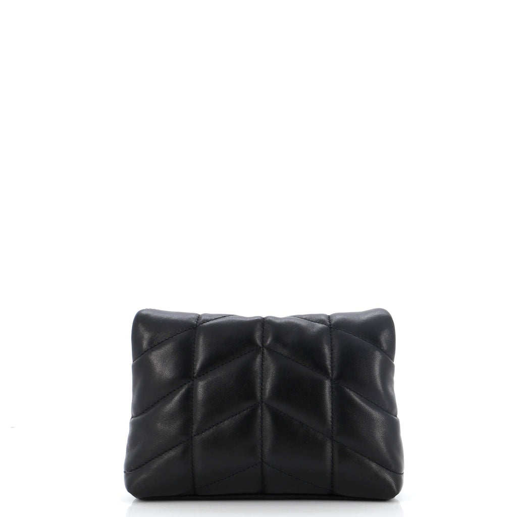 LouLou Puffer Clutch Leather Small