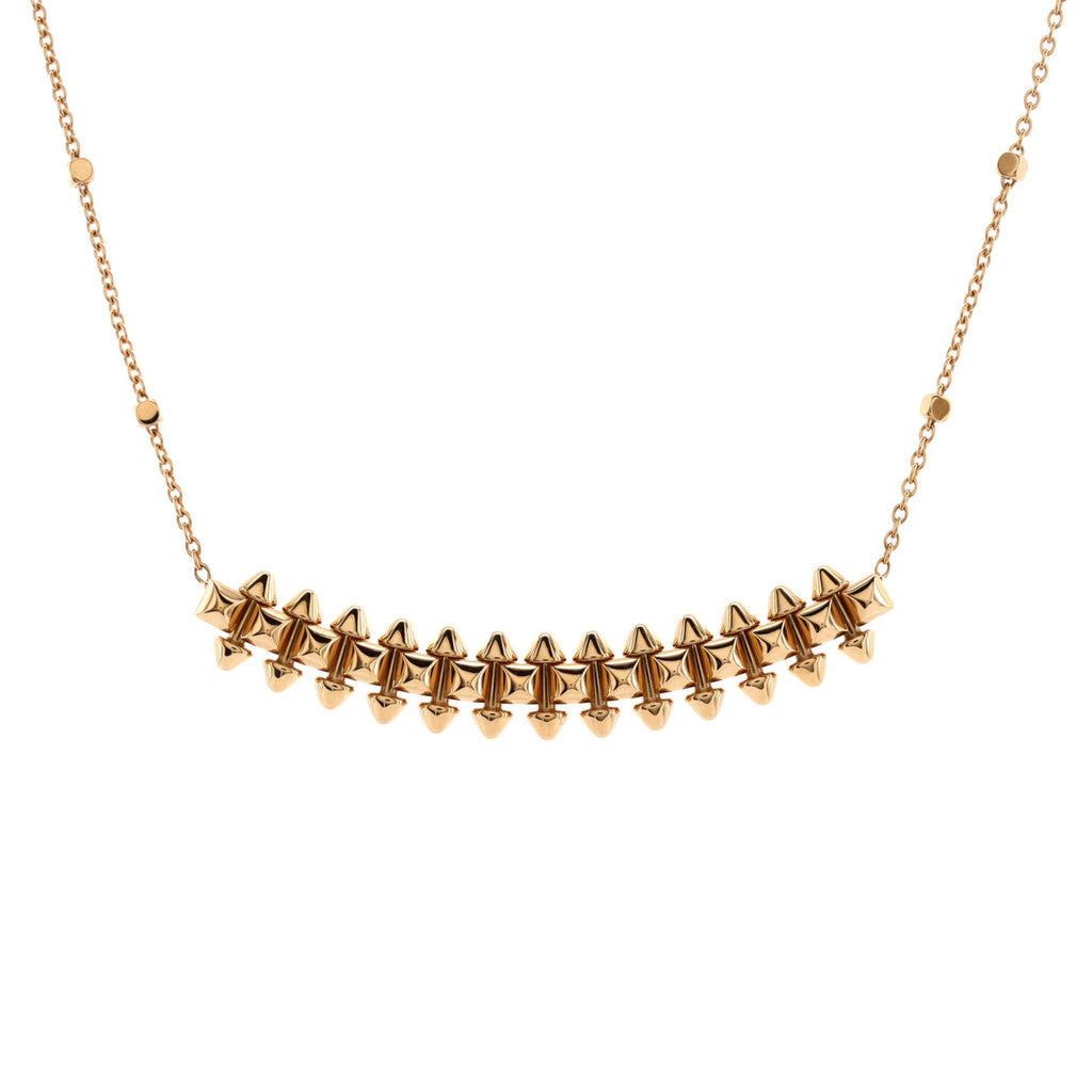 Clash de Cartier Pendant Necklace 18K Rose Gold Small