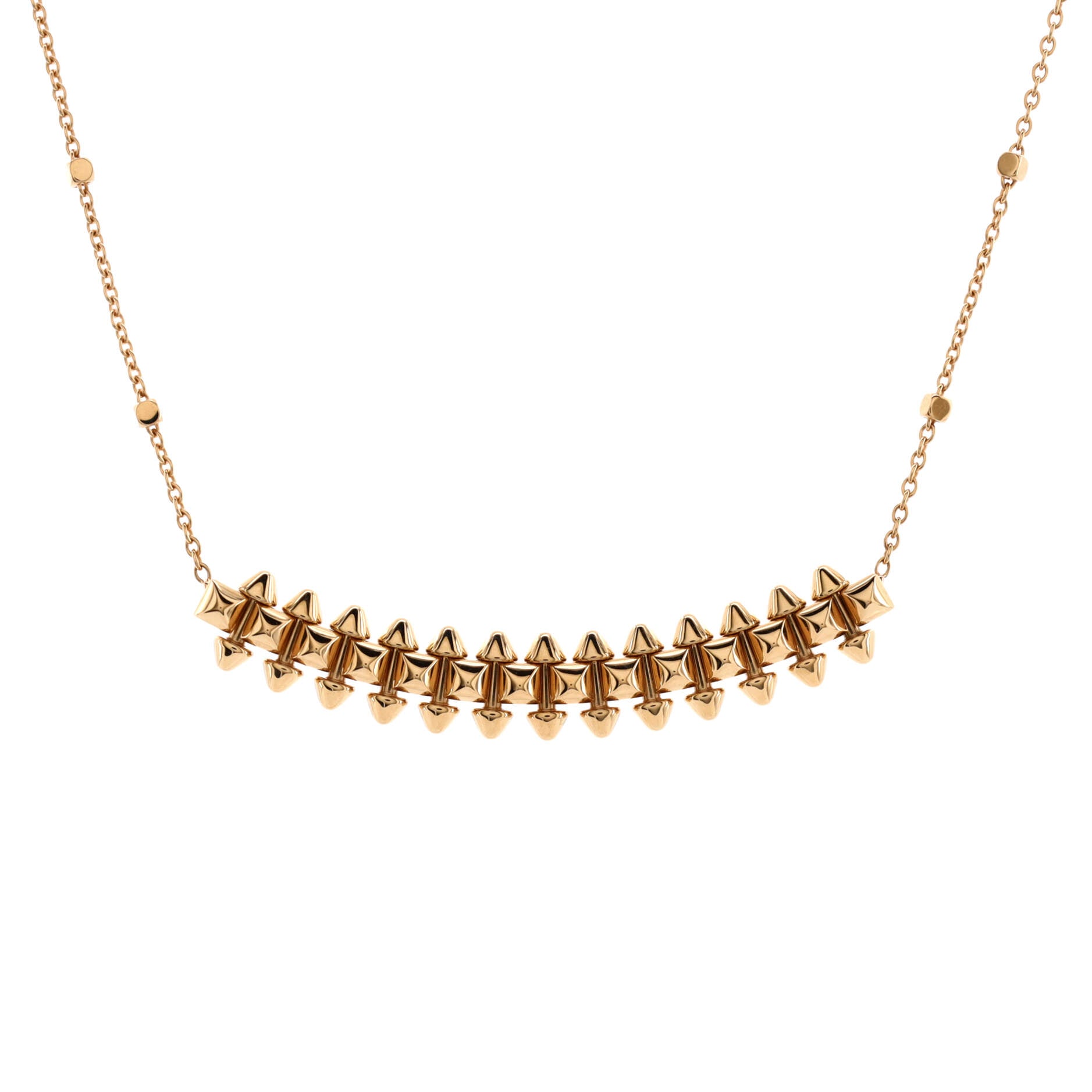 Clash de Cartier Pendant Necklace 18K Rose Gold Small