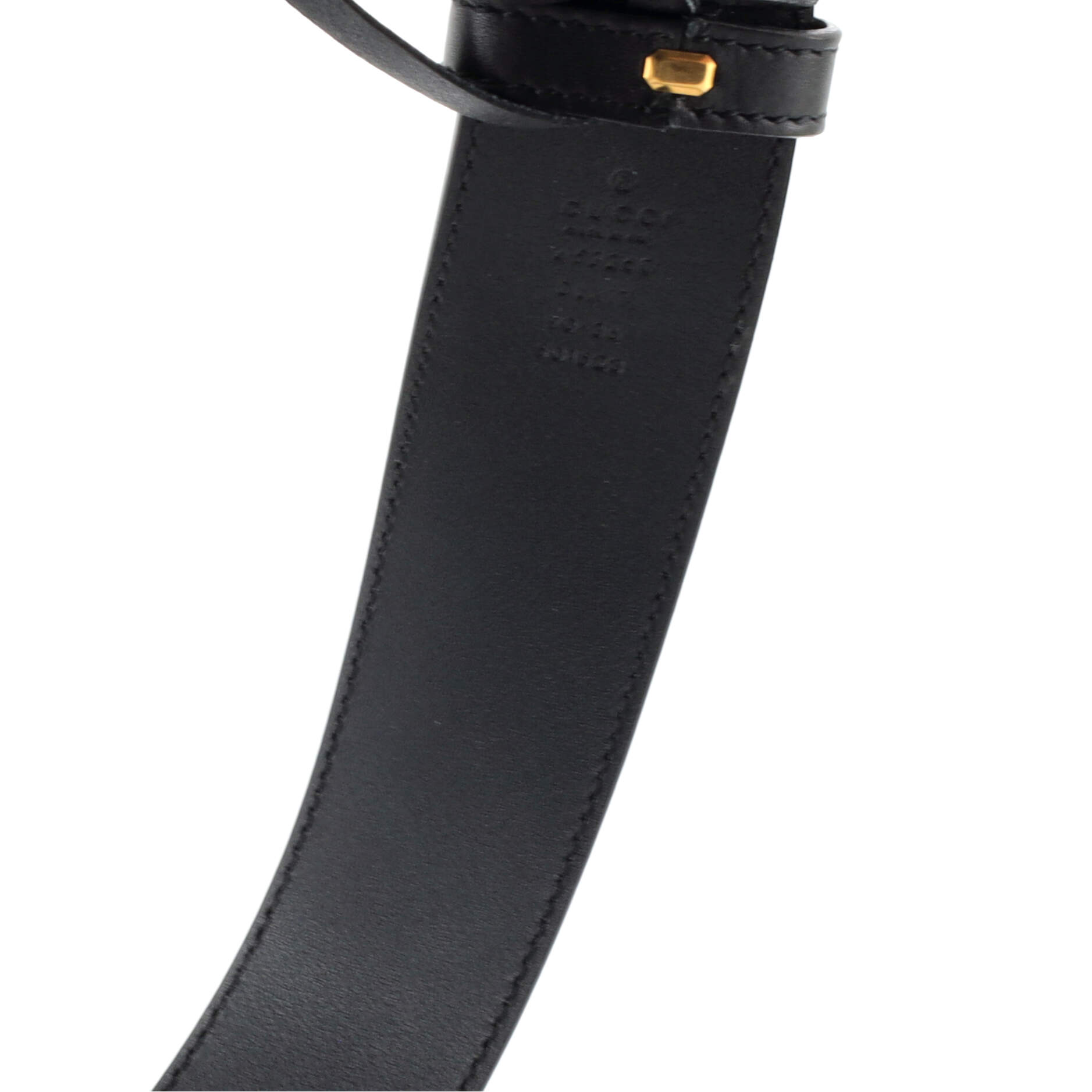 Pearly GG Marmont Belt Leather Wide 100