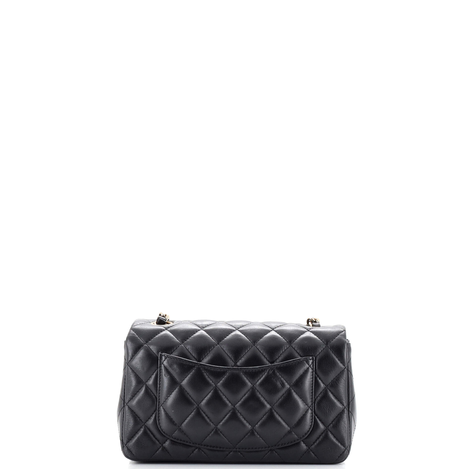 Classic Single Flap Bag Quilted Lambskin Mini