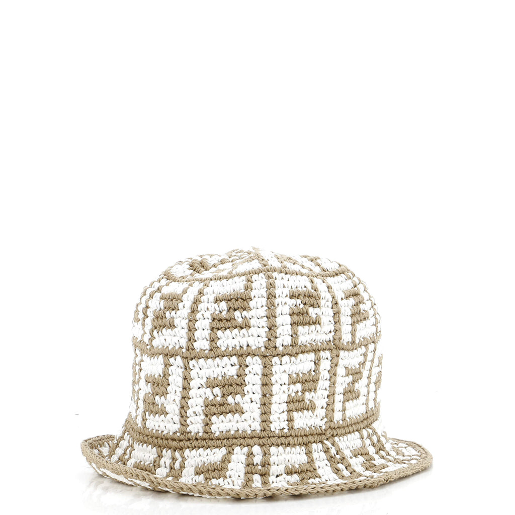 FF Panama Bucket Hat Raffia