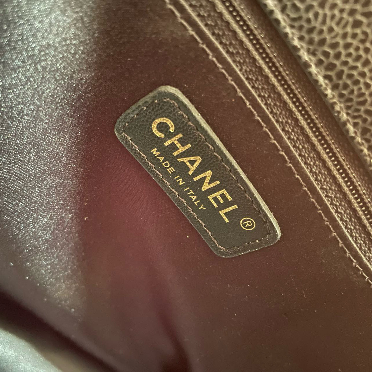 Chanel Grand Shopping Tote Black GST Bag in Caviar Leather with Gold Hardware