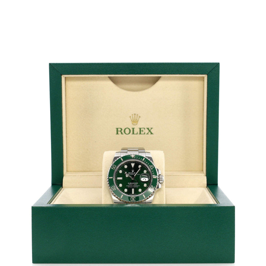 Oyster Perpetual Submariner Hulk Date Automatic Watch Stainless Steel and Cerachrom 40