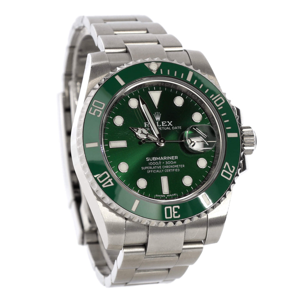 Oyster Perpetual Submariner Hulk Date Automatic Watch Stainless Steel and Cerachrom 40