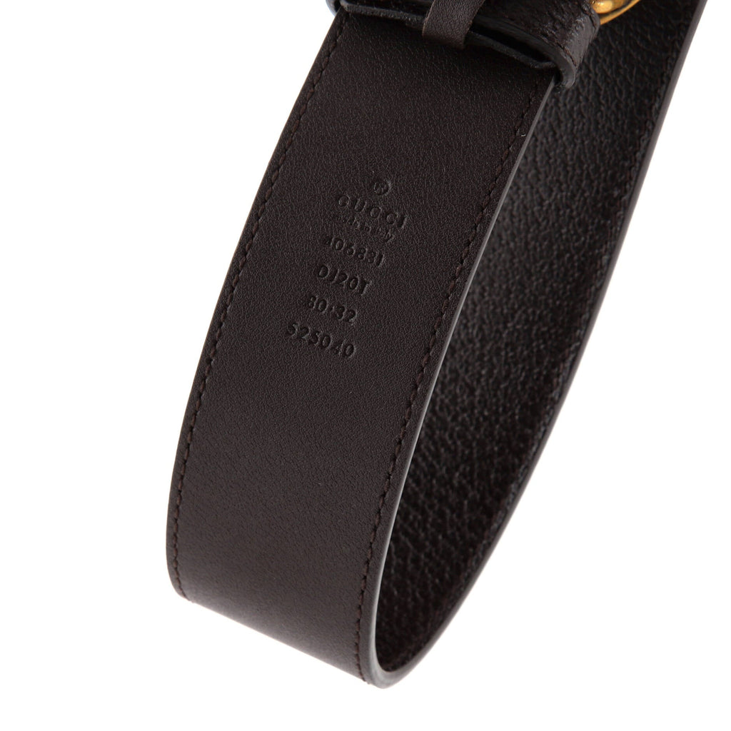 GG Marmont Belt Leather Medium 80
