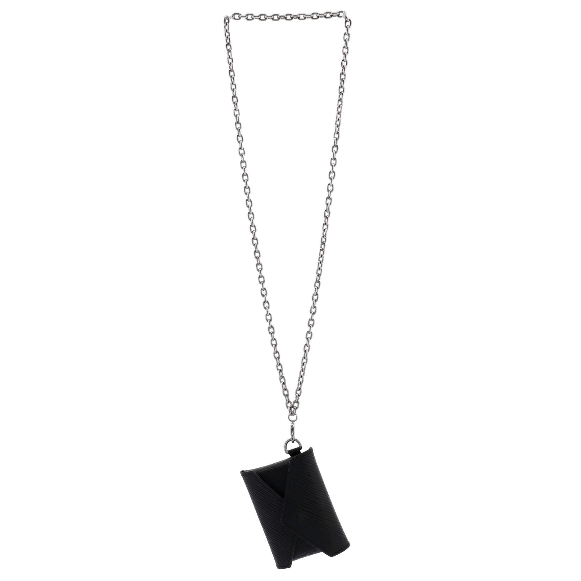 Kirigami Necklace Epi Leather