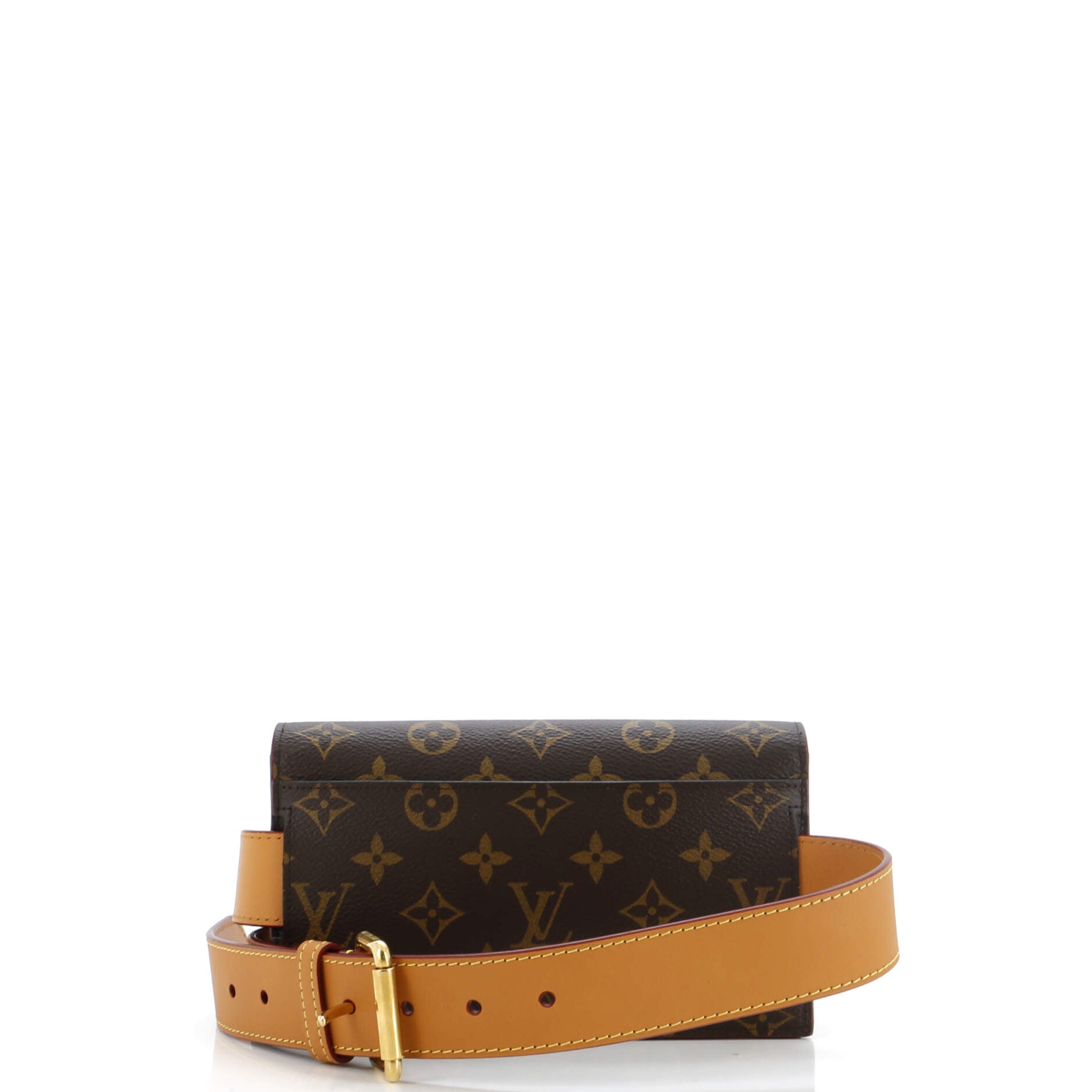 Louis Vuitton S Lock Belt Pouch Monogram Canvas