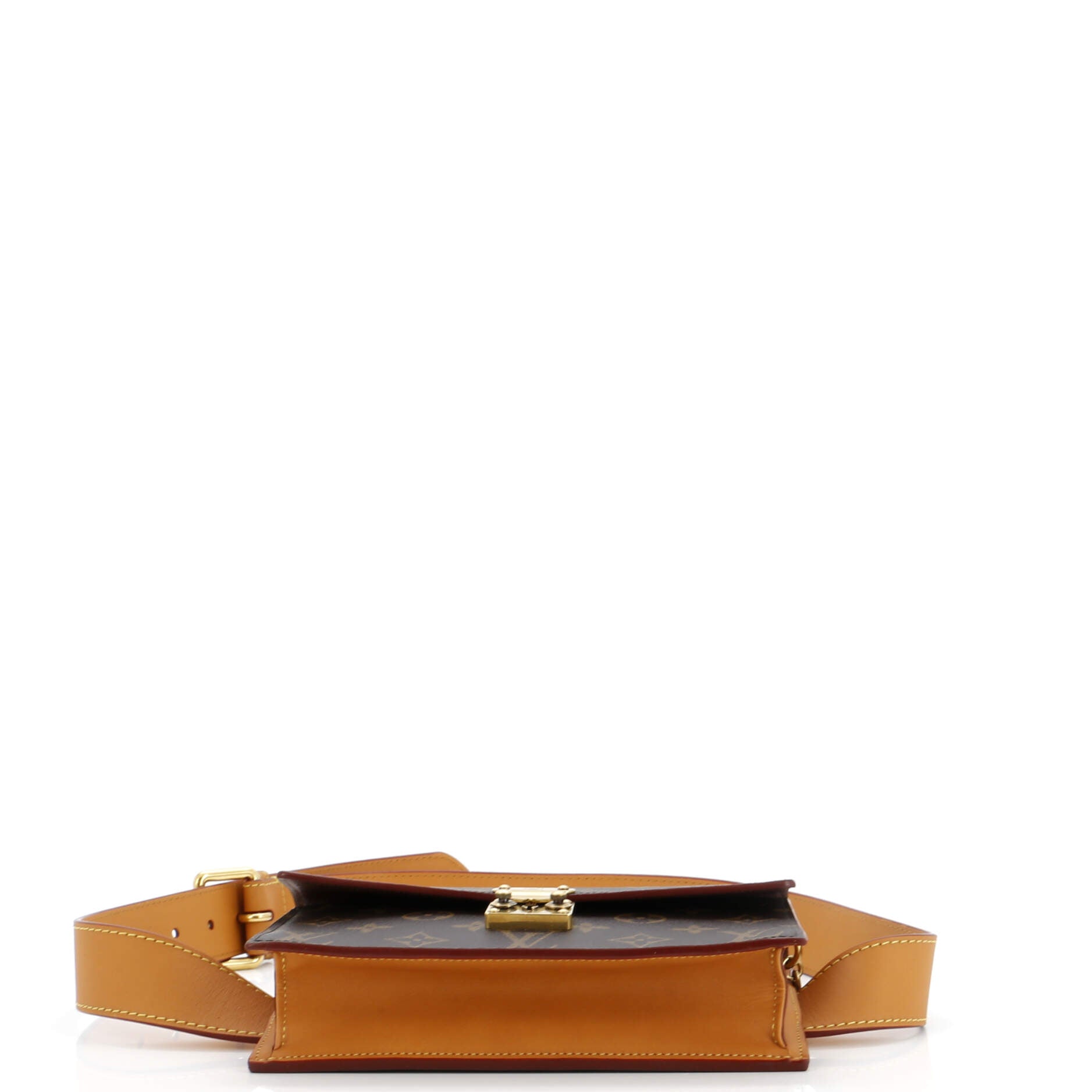 Louis Vuitton S Lock Belt Pouch Monogram Canvas