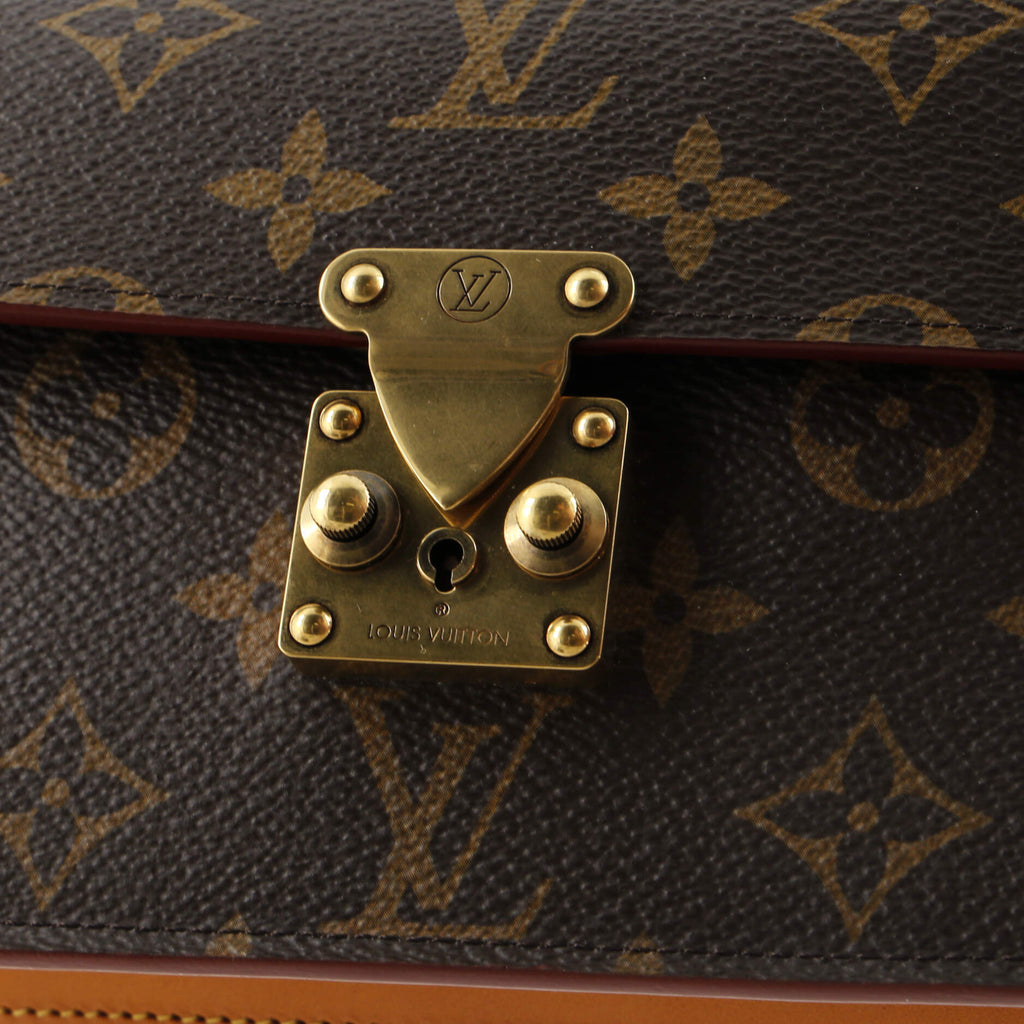 Louis Vuitton S Lock Belt Pouch Monogram Canvas