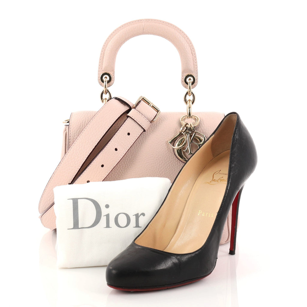 Be Dior Bag Pebbled Leather Mini