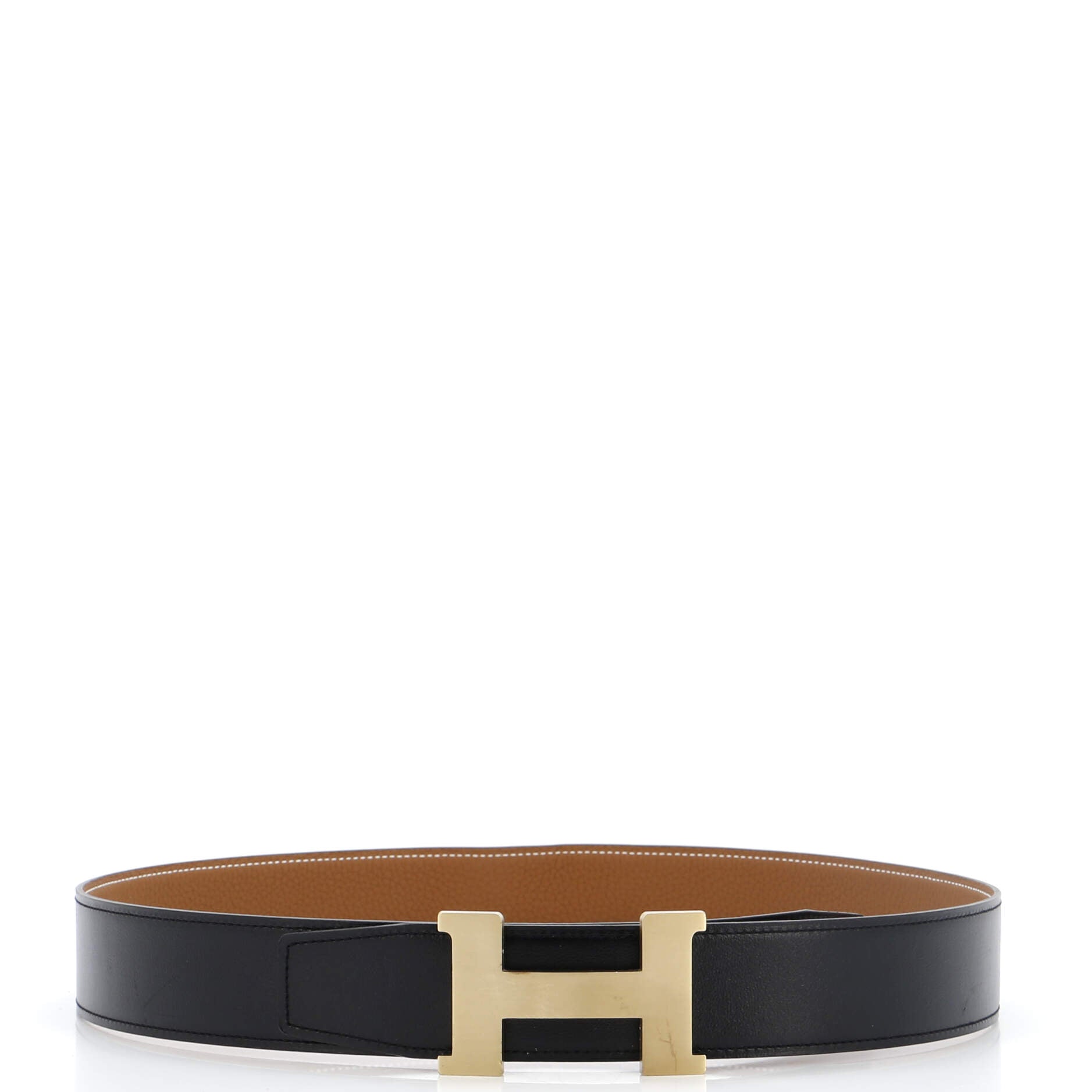 Constance Reversible Belt Leather Wide 90