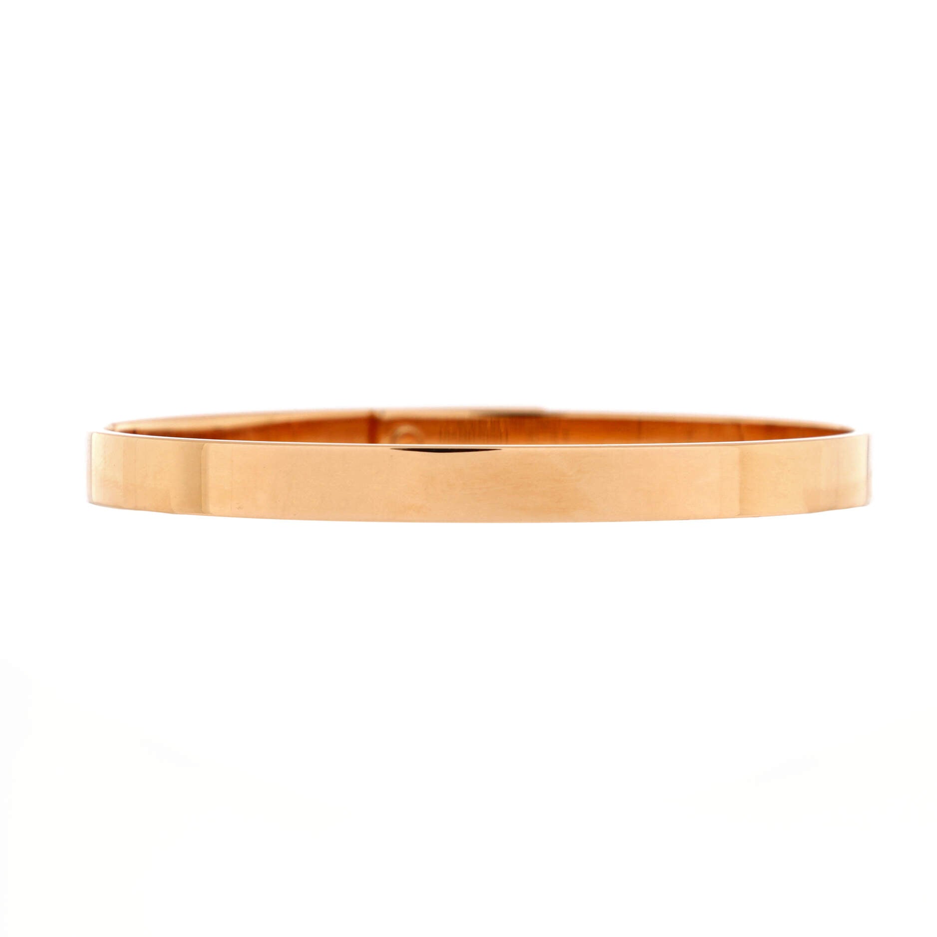 Kelly Bracelet 18K Rose Gold with 4 Diamonds Small
