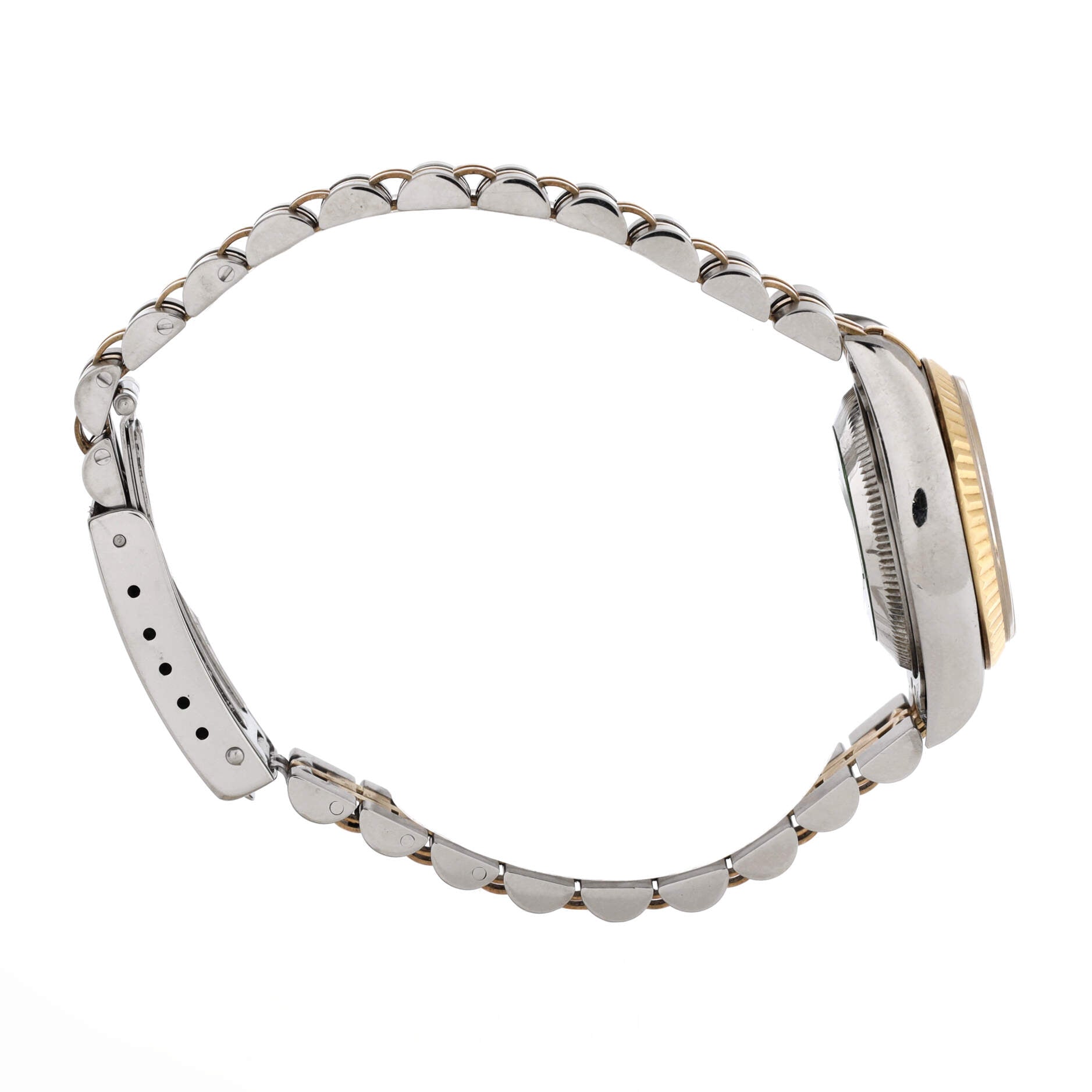 Oyster Perpetual Datejust Automatic Watch Stainless Steel and Yellow Gold 26